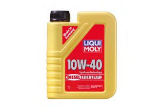 Фото : 1386 | Масло моторн. Liqui Moly Diesel  Leichtlauf 10W-40 API CF, ACEA B4-04 (Канистра 1л)