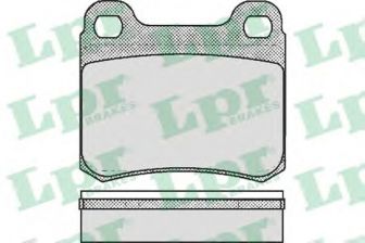 Фото : 05P181 | Колодка гальм. диск. MB 190 (W201), C-CLASS (W202) задн. (вир-во LPR)