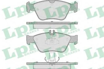 Фото : 05P409 | Колодка гальм. диск. MB C-CLASS (W202), CLK (C208) передн. (вир-во LPR)