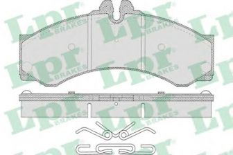 Фото : 05P633 | Колодка гальм. диск. MB SPRINTER (901, 902) передн. (вир-во LPR)
