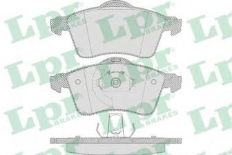 Фото : 05P645 | Колодка гальм. диск. VW T4 (70XB, 70XC, 7DB, 7DW) передн. (вир-во LPR)