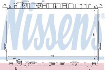 Фото : 67026 | Радіатор охолодження HYUNDAI SONATA IV (EF) (98-) (вир-во Nissens)