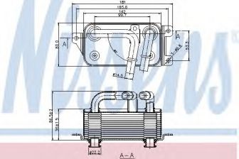 Фото : 90623 | Масляний радіатор BMW (вир-во Nissens)