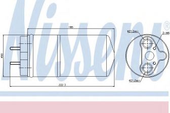 Фото : 95462 | Осушувач кондиціонера Vivaro, TraficVI (вир-во Nissens)