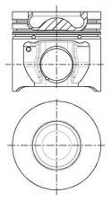 Фото : 87-148107-30 | Поршень з кільцями FORD 90.4 TRANSIT 2.4 TDCI H9FA 2004- (вир-во NURAL)