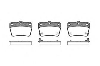 Фото : 0839.02 | Колодка гальм. диск. CHERY TIGGO, TOYOTA RAV 4 задн. (вир-во REMSA)