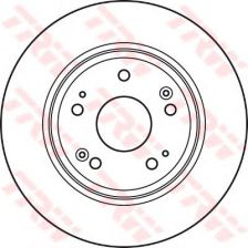 Фото : DF4982 | Диск гальмівний HONDA ACCORD 2,0 2,2 2,4 08- задн. (вир-во TRW)