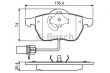 Фото: 0 986 424 482 | Колодка торм. AUDI A4 A6,SKODA SUPERB,VW PASSAT (пр-во Bosch)