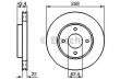 Фото: 0 986 478 892 | Диск гальмівний FORD FIESTA, FOCUS, MAZDA 2, передн., вент. (вир-во Bosch)