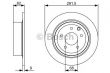 Фото: 0 986 479 362 | Диск гальмівний NISSAN JUKE, QASHQAI 1.5DCI 16V 08.07-,10.06- задн. (вир-во Bosch)