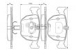 Фото: 0 986 494 028 | Колодка торм. BMW 5 (E39),7 (E38),X5 ( (пр-во Bosch)