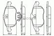 Фото: 0 986 494 044 | Колодка торм. OPEL,SAAB,VECTRA C,VECTRA C (пр-во Bosch)