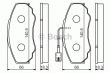 Фото: 0986494048 | Тормозные колодки (пр-во Bosch)