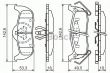 Фото: 0986494142 | Тоpмозные колодки (пр-во Bosch)
