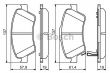 Фото: 0986494260 | Тормозные колодки (пр-во Bosch)