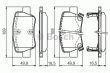 Фото: 0 986 494 403 | Колодка гальм. диск. TOYOTA AVENSIS/AVENSIS SW 1.6,1.8,2.0,2.0D-4D,2.2D-4D 09- задн. (вир-во Bosch)