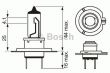 Фото: 1987302078 | Лампа h7 daytime 12v w-v (пр-во Bosch)