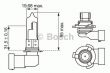 Фото: 1 987 302 152 | Лампа розжарювання HB3 12V 60W P20d PURE LIGHT (вир-во Bosch)