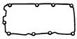 Фото: 554.980 | Прокладка, кришка головки циліндра VAG 2,7-3.0 TDI ASB/BKN/BMK/BNG/BPP/BSG 1-3 цил.(вир-во Elring)