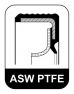 Фото: 655.190 | Сальник N PSA EW10A (RFH/RFJ)/EW7A(6FY) 39X50X7 /AW PTFE/A (пр-во Elring)