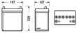 Фото: EB356 | Аккумулятор   35Ah-12v Exide EXCELL(187х127х220),R,EN240(тонк.клемы)