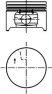 Фото: 40277620 | Поршень з кільцями DACIA 80.0 K7J710/714 2004 - (вир-во KS)