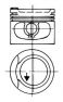 Фото: 93928630 | Поршень з кільцями AUDI/VW 82.01 DS/DZ/ADZ/RH (вир-во KS)