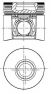 Фото: 87-122208-10 | Поршень з кільцями FIAT 95,00 2.8TD Euro 2 98- трапецієподібний шатун (вир-во Nural)