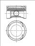 Фото: 87-436900-00 | Поршень з кільцями VW 76.5 1.4 MPI BKY/BXW/BUD/CDDA/CGGA/CGGB/CLPA TRAPEZ (вир-во NURAL)