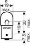 Фото: 5009 | Лампа розжарювання RY10W 12V 10W BAU15s (вир-во OSRAM)
