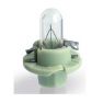 Фото: 12626CP | Лампа розжарювання BAX BX8,4d Light Green 12V 2W (вир-во Philips)