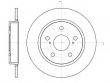 Фото: 61044.00 | Диск гальмівний TOYOTA AURIS, COROLLA задн. (вир-во REMSA)
