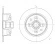 Фото: 6217.00 | Диск гальмівний OPEL KADETT E, ASTRA E, VECTRA A задн. (вир-во REMSA)