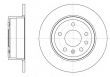 Фото: 6249.00 | Диск гальмівний OPEL OMEGA A задн. (вир-во REMSA)