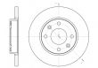 Фото: 6535.00 | Диск гальмівний CITROEN, PEUGEOT, передн. (вир-во REMSA)