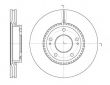Фото: 6663.10 | Диск гальмівний HYUNDAI SONATA V, TUCSON передн., вент. (вир-во REMSA)