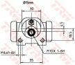 Фото: BWB104 | Цилиндр торм. раб. FIAT задн. (пр-во TRW) Распродажа