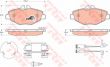 Фото: GDB1542 | Колодка торм. MB E-CLASS (W211), E-CLASS Kombi (S211) передн. (пр-во TRW)